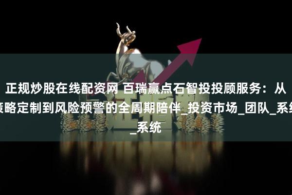 正规炒股在线配资网 百瑞赢点石智投投顾服务：从策略定制到风险预警的全周期陪伴_投资市场_团队_系统